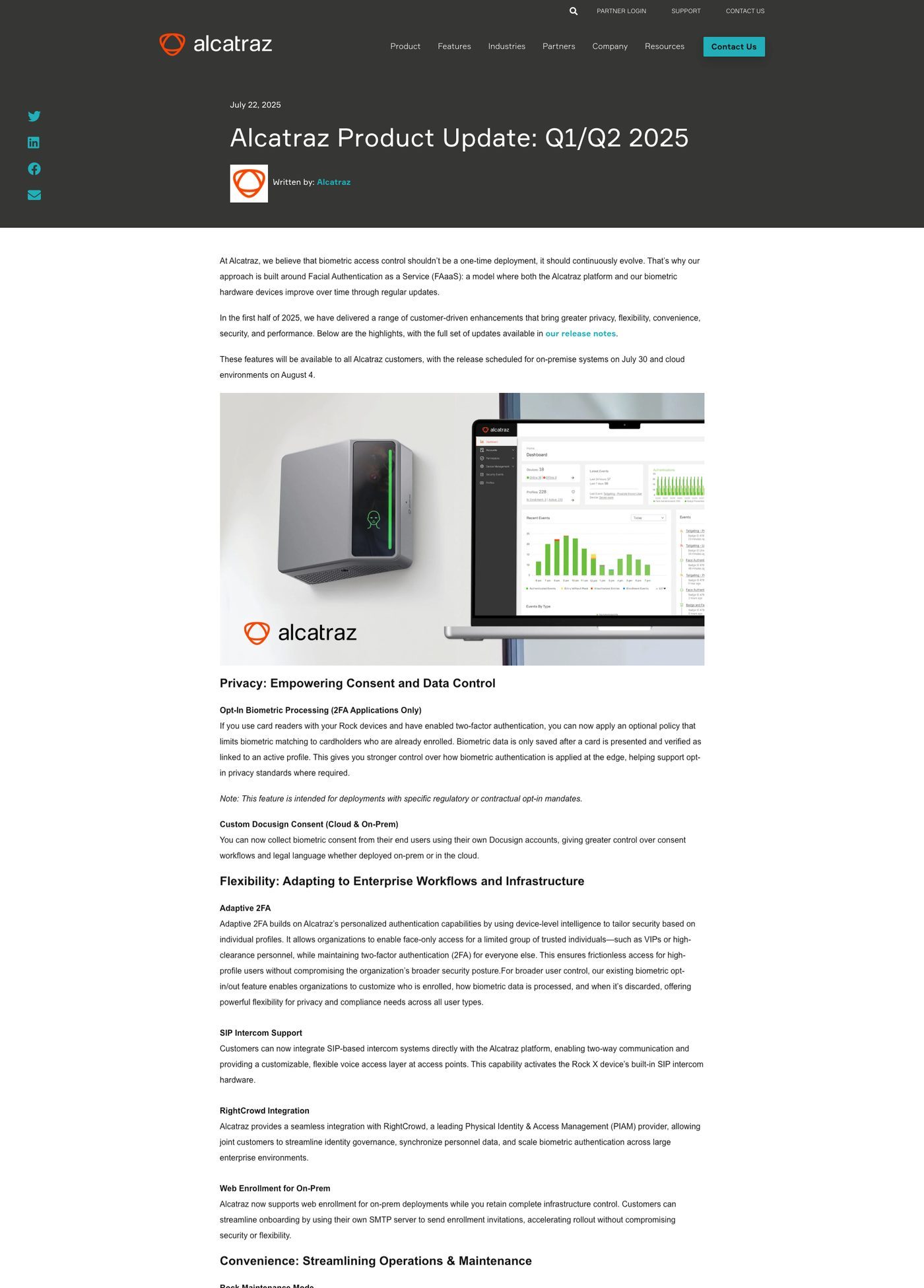 Product Update Q1/Q2 2025