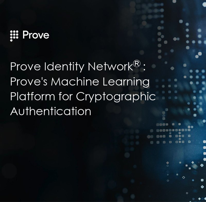 Prove Identity Network whitepaper cover